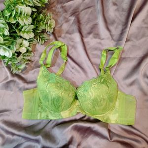 Fluorescent Green Bra