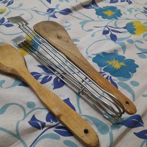 Chakla Belan, Roti Tongs,wooden Spatula