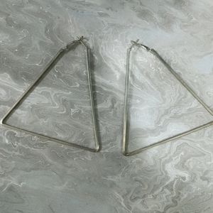 Square And Triangle Earring