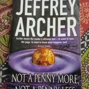 Jeffrey Archer Not A Penny More  Penni Le