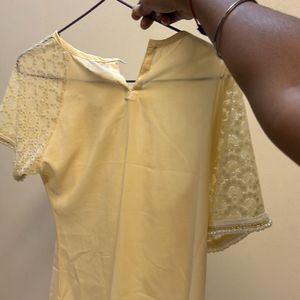 Women Top Cream Color