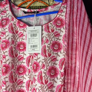 Women’s Pink Kurta Plazzo Duppata