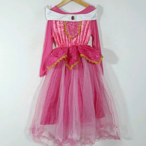 Pink Netted Dress(Girls)