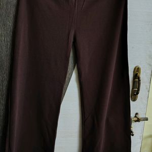 🔥coffee brown 🤎 wide leg trouser. new never used