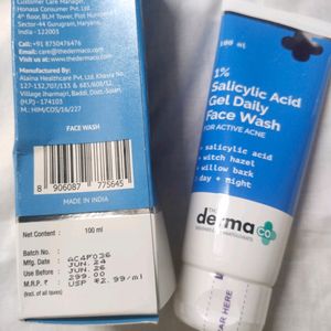 The Derma Co 1% Salicylic Acid Face Wash