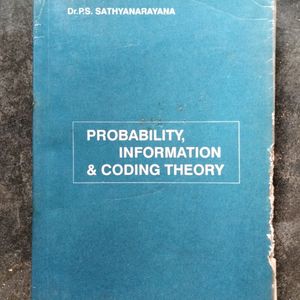 Probability , Information & Coding Theory