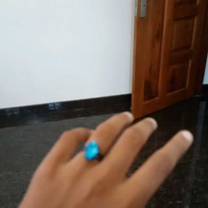 A Ring With The Blue Stone