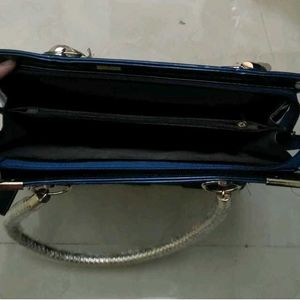 Hand Bag  Blue