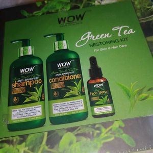 (Sealed) Wow Green Tea Restoring Kit Gift Set