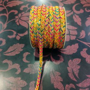 Fancy Multicolor Lace 18 Miter Roll