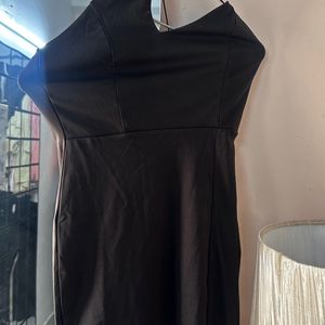 Black Bodycon One Side Shoulder