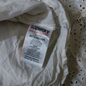 SUPERDRY White Skirt