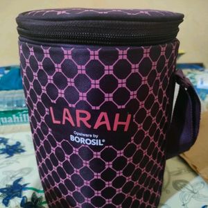 Larah By Borosil Opalware Tiffin Box Brand New