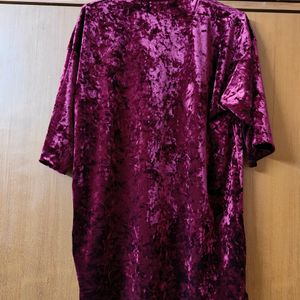 Imported Velvet Party Shirt