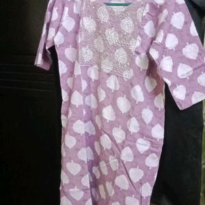 Kurta And Duppata Pure Cotton