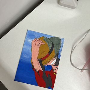 Canvas Painted Anime (one Piece )