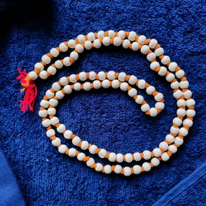 Safed Chandan Jap Mala White Sandalwood Rosary NEW