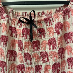 Elephant Printed Dress