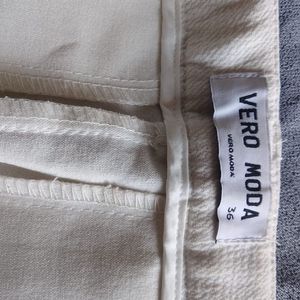 Vero Moda White Pants