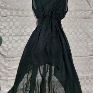 High Low Black Dress
