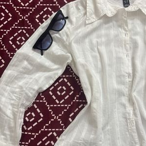 H&M white shirt