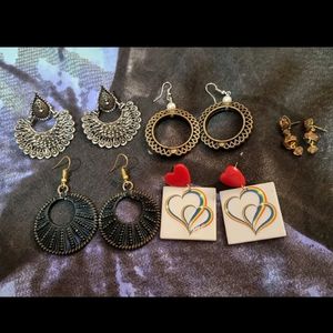 Earings and Pendant