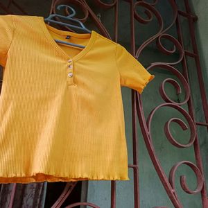 New RIO Yellow Short Top