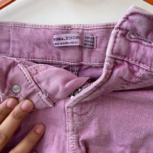 Pink shorts for Women