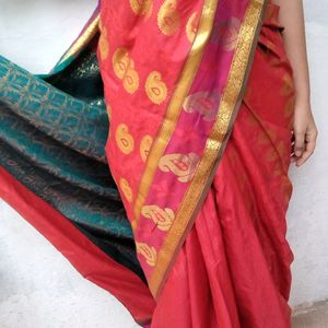 Red Saree