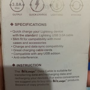 Iphone USB cable -1.2m