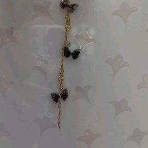 Resin Butterfly Bracelet