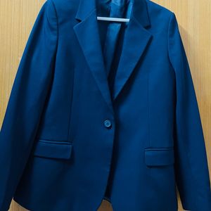 Navy Blue , Single Breasted Blazer