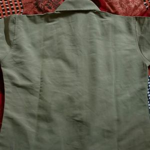 Khaki Colour Shirt For Women