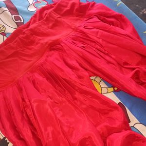 Red Silk Salwar