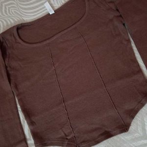 Brown top