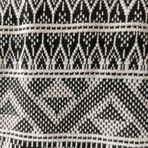 Bershka Aztec Print Mini Skirt