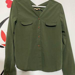 Dressberry Olive Shirt (women)