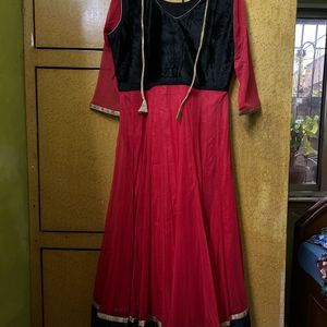 Ethnic Anarkali With Dupatta