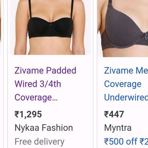 New Zivame Bra