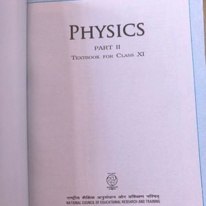 NCERT Class 11th Physics Textbook Part 2