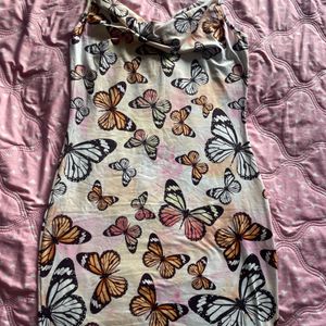 Shein Bodycon Butterfly Dress