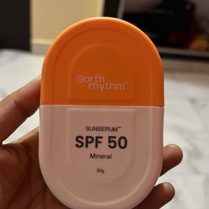 Earth Rhythm Sunscreen Spf 50 Mineral Cream