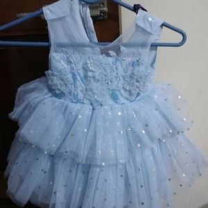 Sky Blue Frock