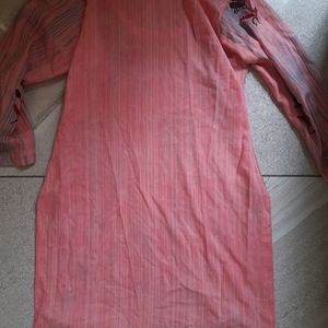 Stylish Pink kurta set with plazo