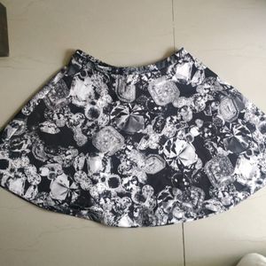 Gemstone Patterned Flared Skirt 💎