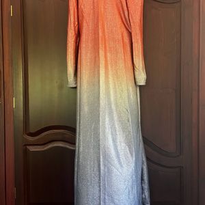 Double Shade Party Gown