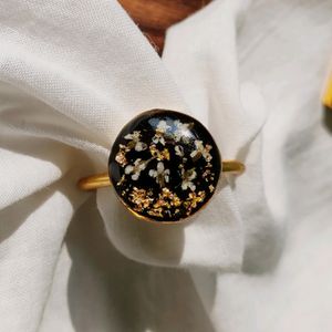 Floral Resin Ring🌼