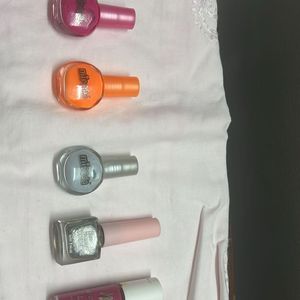 Combo Of 7 Nail Paint Shades