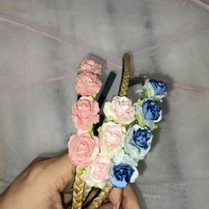 Floral Hairbands- set of 3