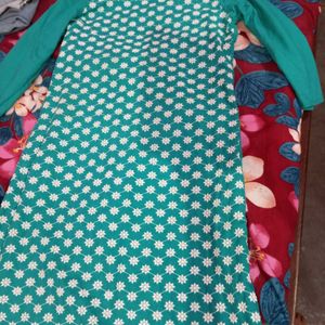 Sea Green Kurti For Teenage girl